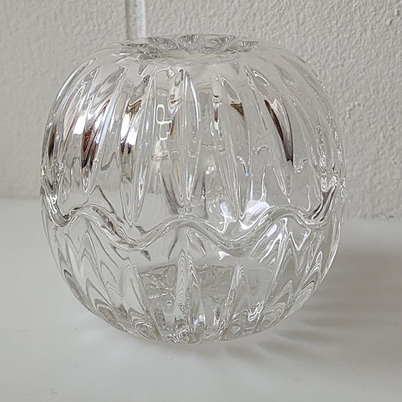 Vintage Led Crystal Trinket Treasure‎ Box Candle Holder Egg Shape - Picture 5 of 16